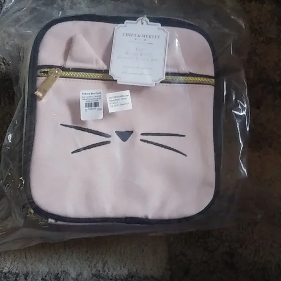 COPY - Pottery Barn Teen The Blush Kitty Classic Lunch Bag - NWT - Picture 6 of 7
